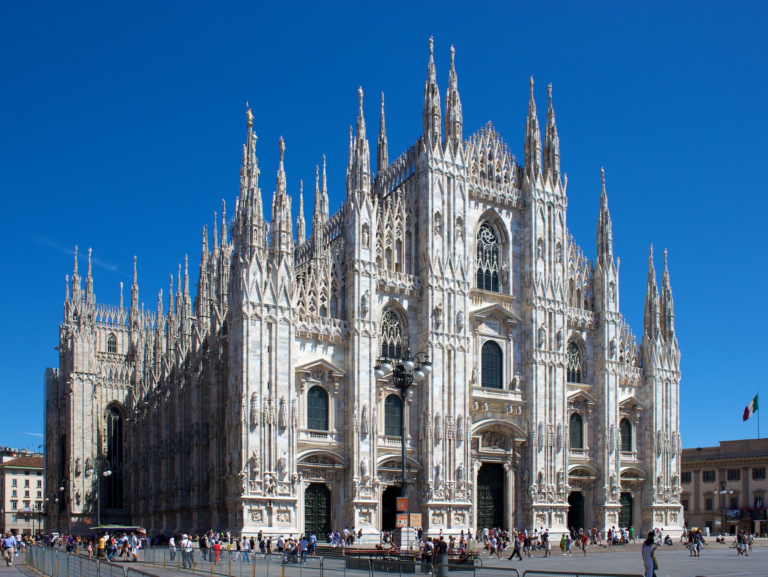 The Duomo di Milano, the largest church in Italy, has now reopened