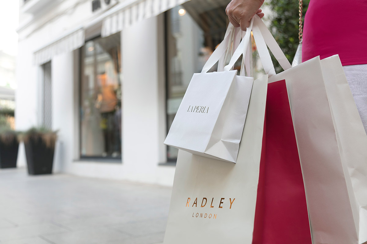 Retail therapy is readily available in Marbella’s old town