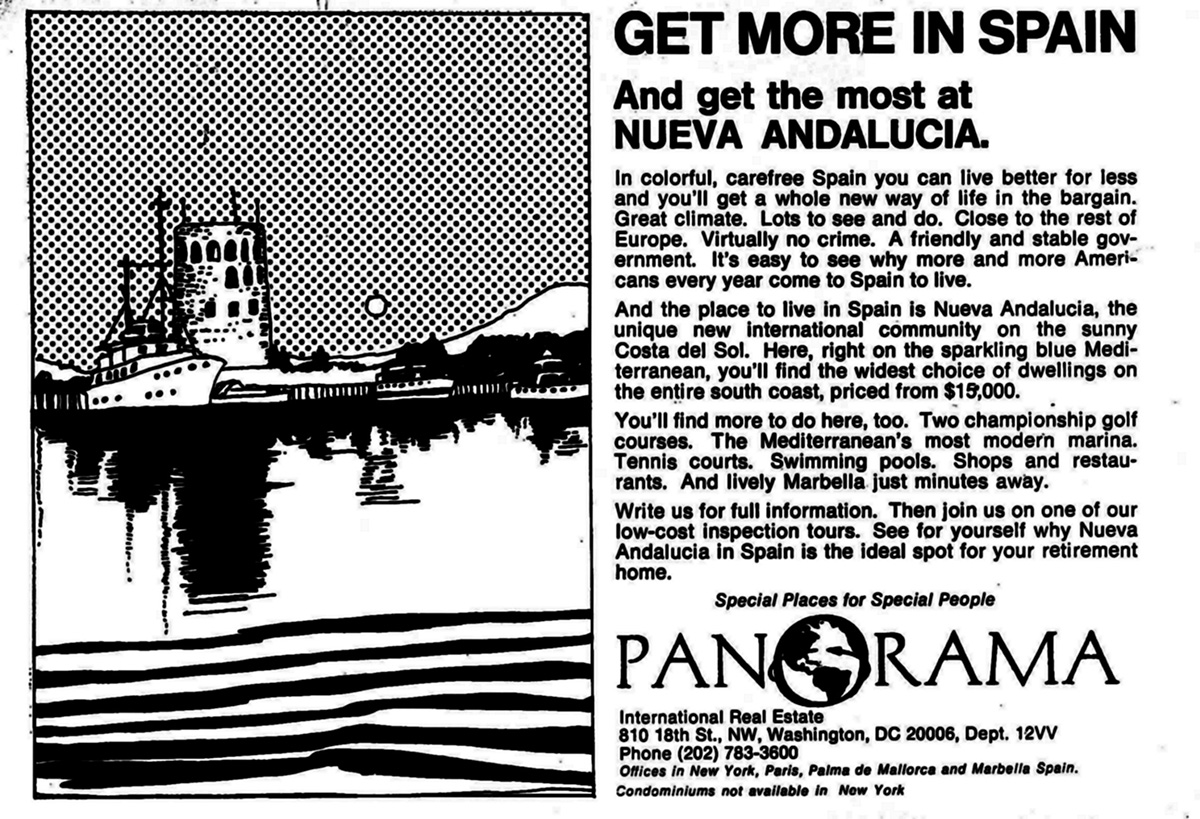 US advert in 1971: