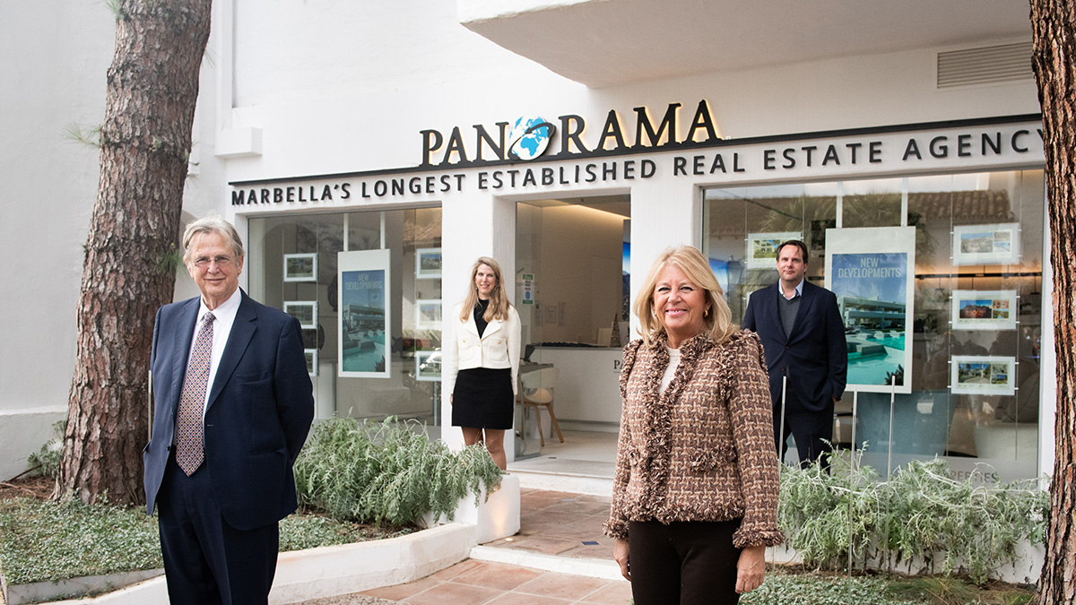 Mayoress of Marbella, Angeles Muñoz, inaugurates Panorama’s renovated sales office at the Puente Romano hotel