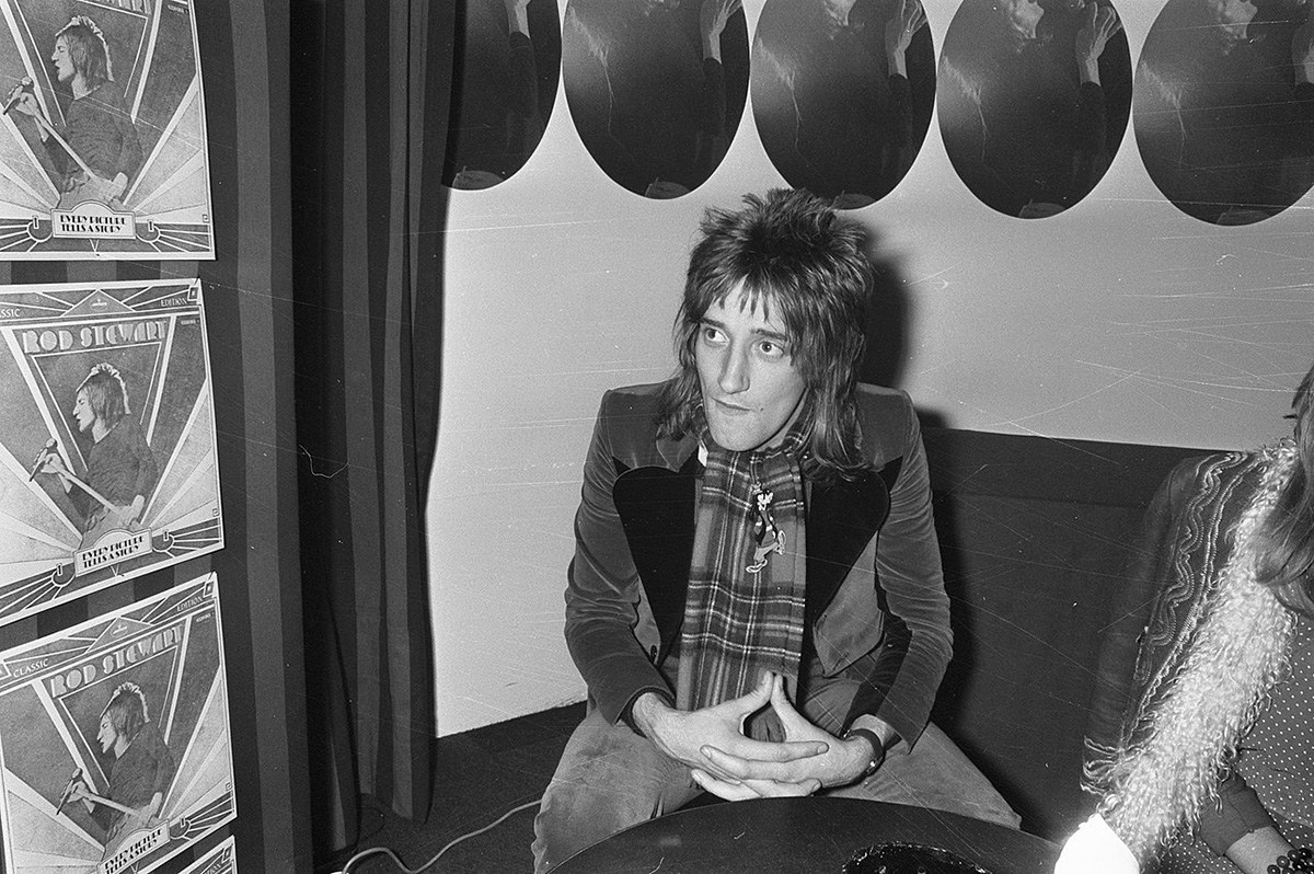 Rod Stewart in his early days