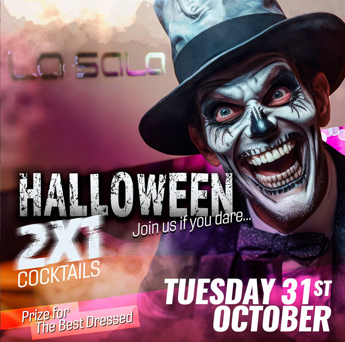 Halloween Cocktails at La Sala poster